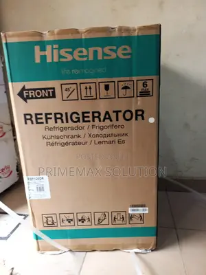 Hisense 120dr Top Freezer Mini Fridge - Silver Finish