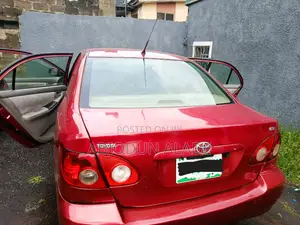 Toyota Corolla 2006 Red