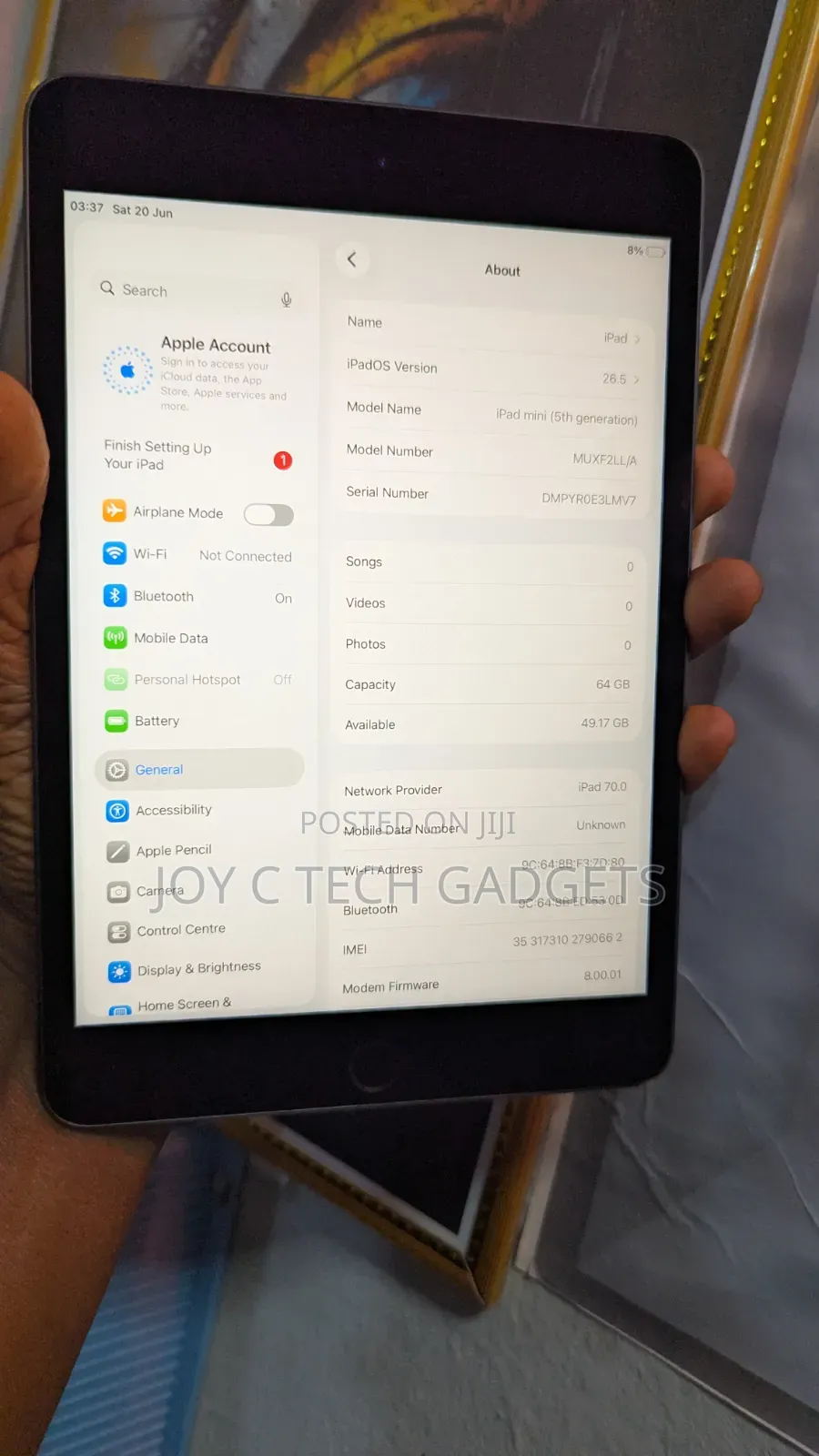 Apple iPad mini 5 64 GB Silver