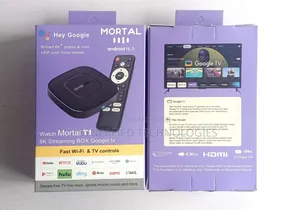 Mortal T1 Android Google Tv Streaming Tv Box