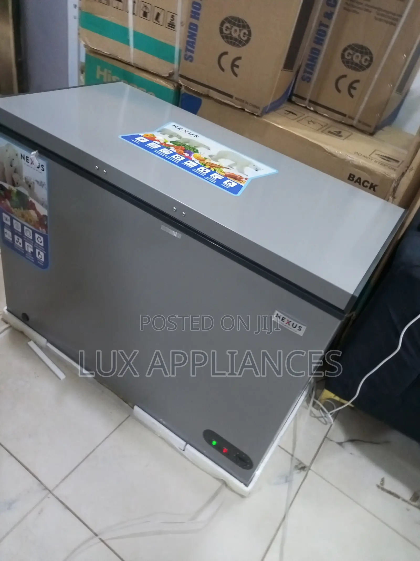 Nexus 250l Deep Freezer With Strong Compressor