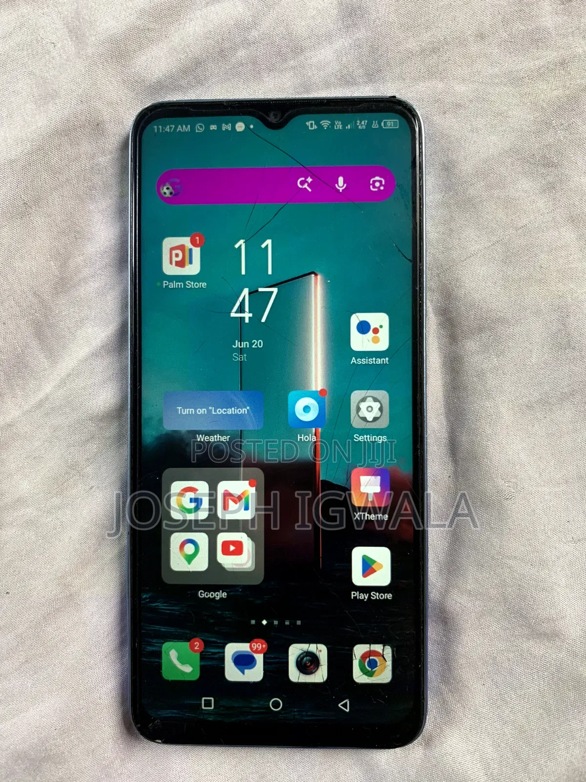 Infinix Smart 7 Plus 64 GB Blue