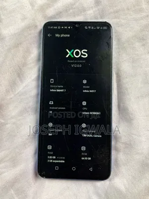 Infinix Smart 7 Plus 64 GB Blue