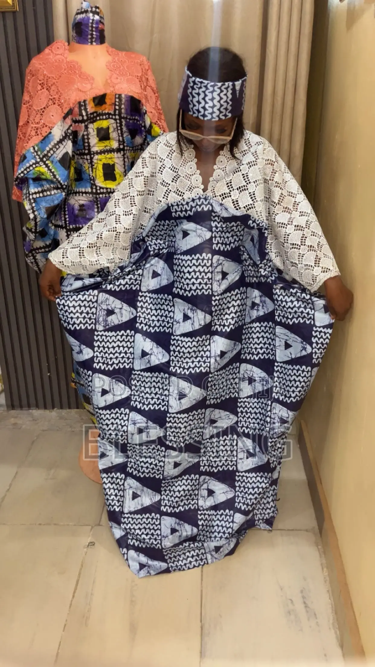 Comfortable Bubu Gown Available in Different Colors and Sizes
