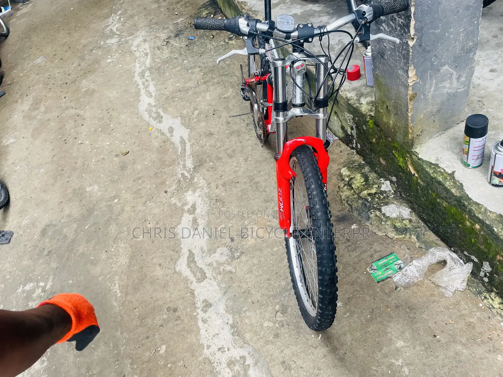 Double Chuck Absover High Frame Crusier Mountain Bicycle