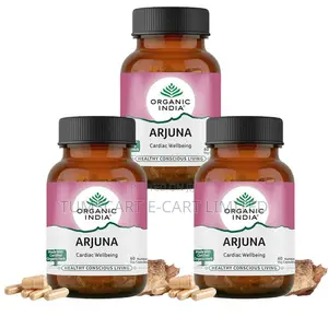 Organic India Arjuna Capsules – Natural Heart Care