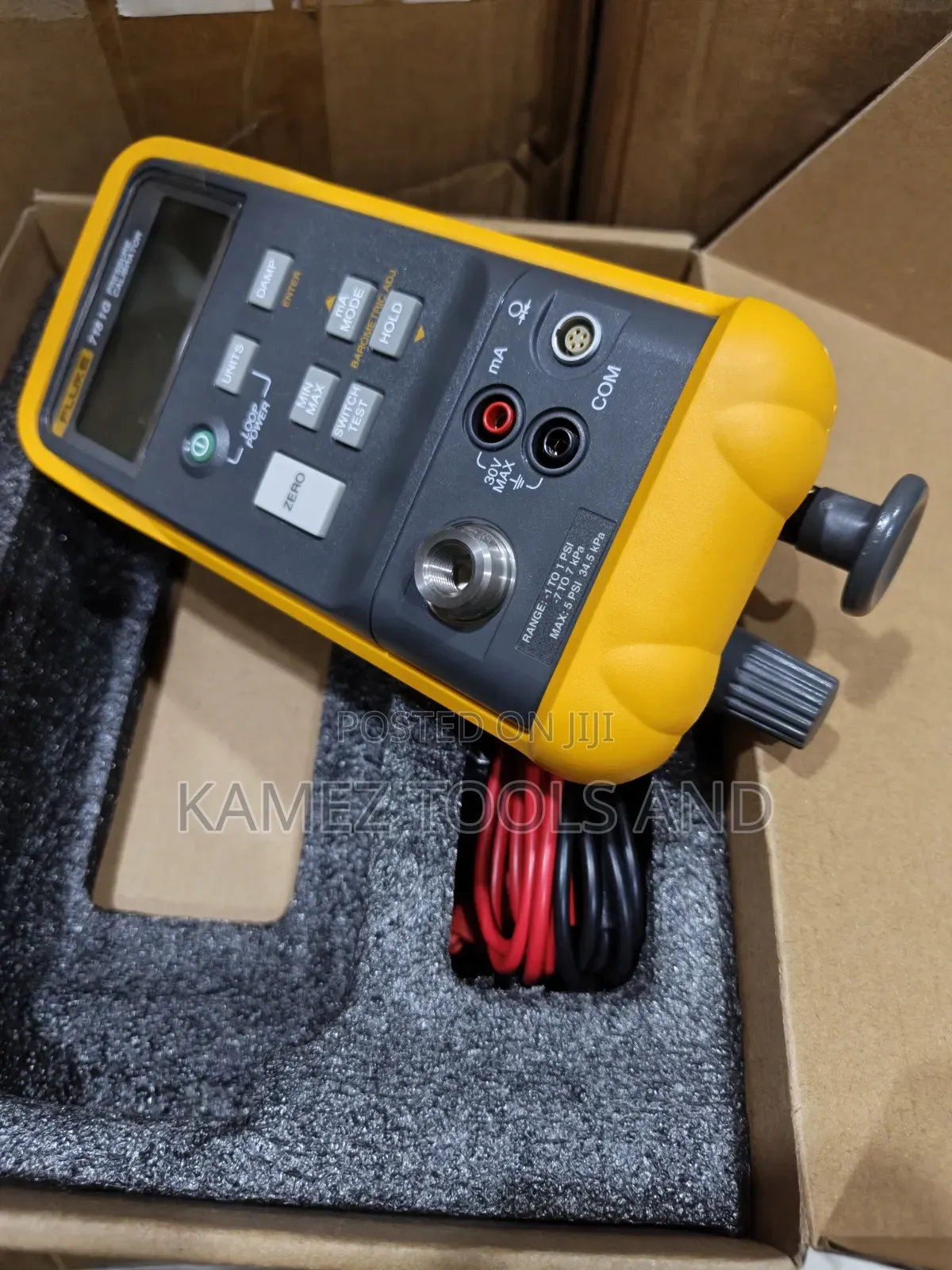 Fluke 718 1g Pressure Guage Calibrator