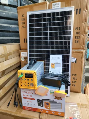 Original Solar Generator With 50w Solar Panels