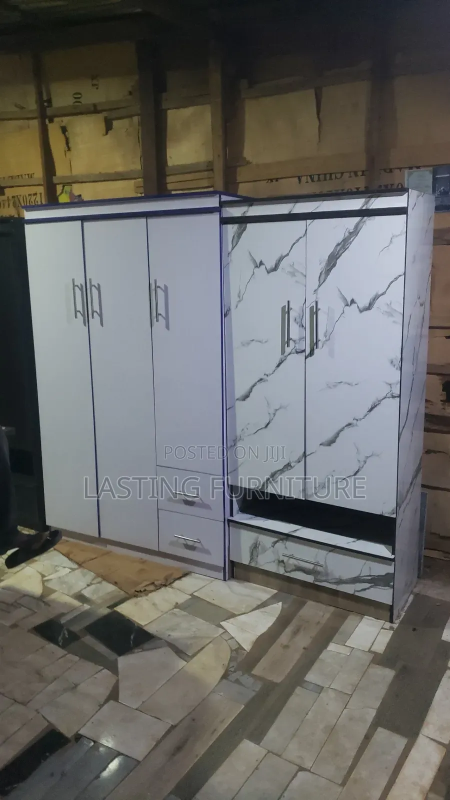 Three and Two Doors Wardrobe