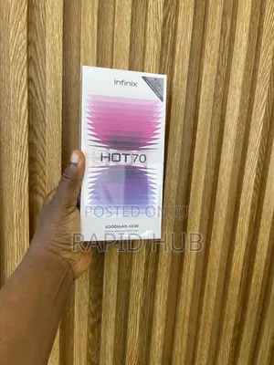 New Infinix Hot 70 128 GB Blue