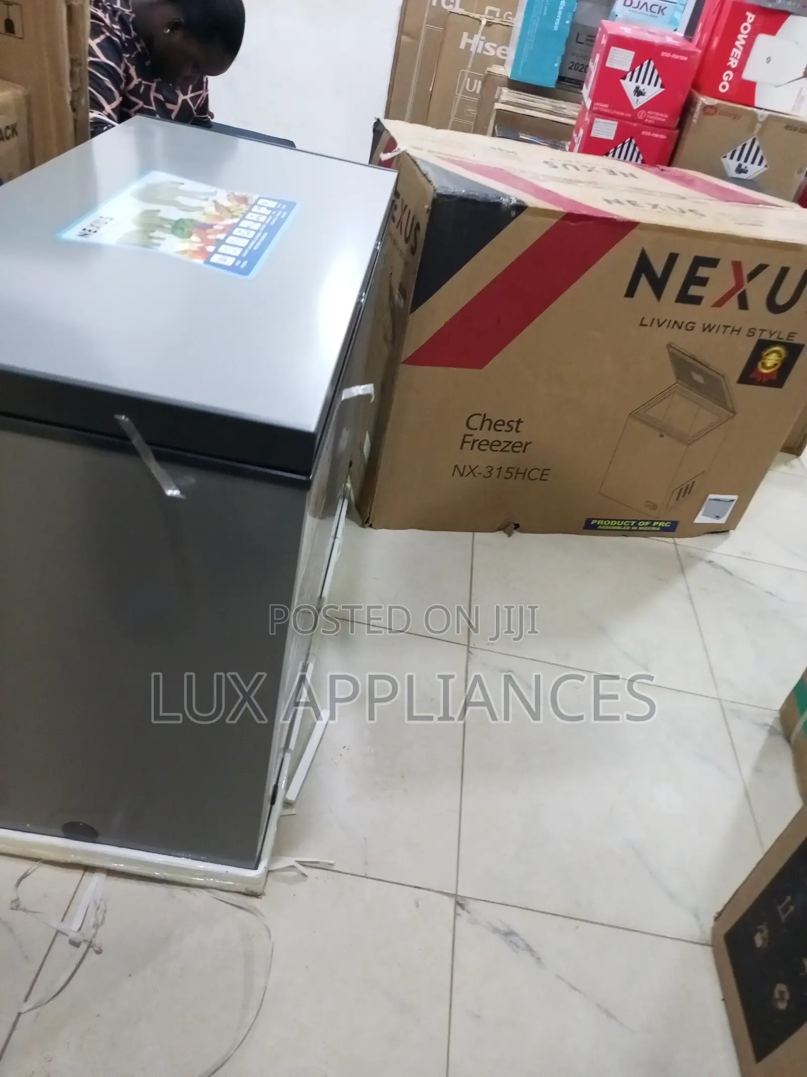 Nexus 250l Quiet and Efficient Deep Freezer