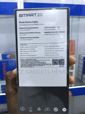 New Infinix Smart 20 128 GB Yellow