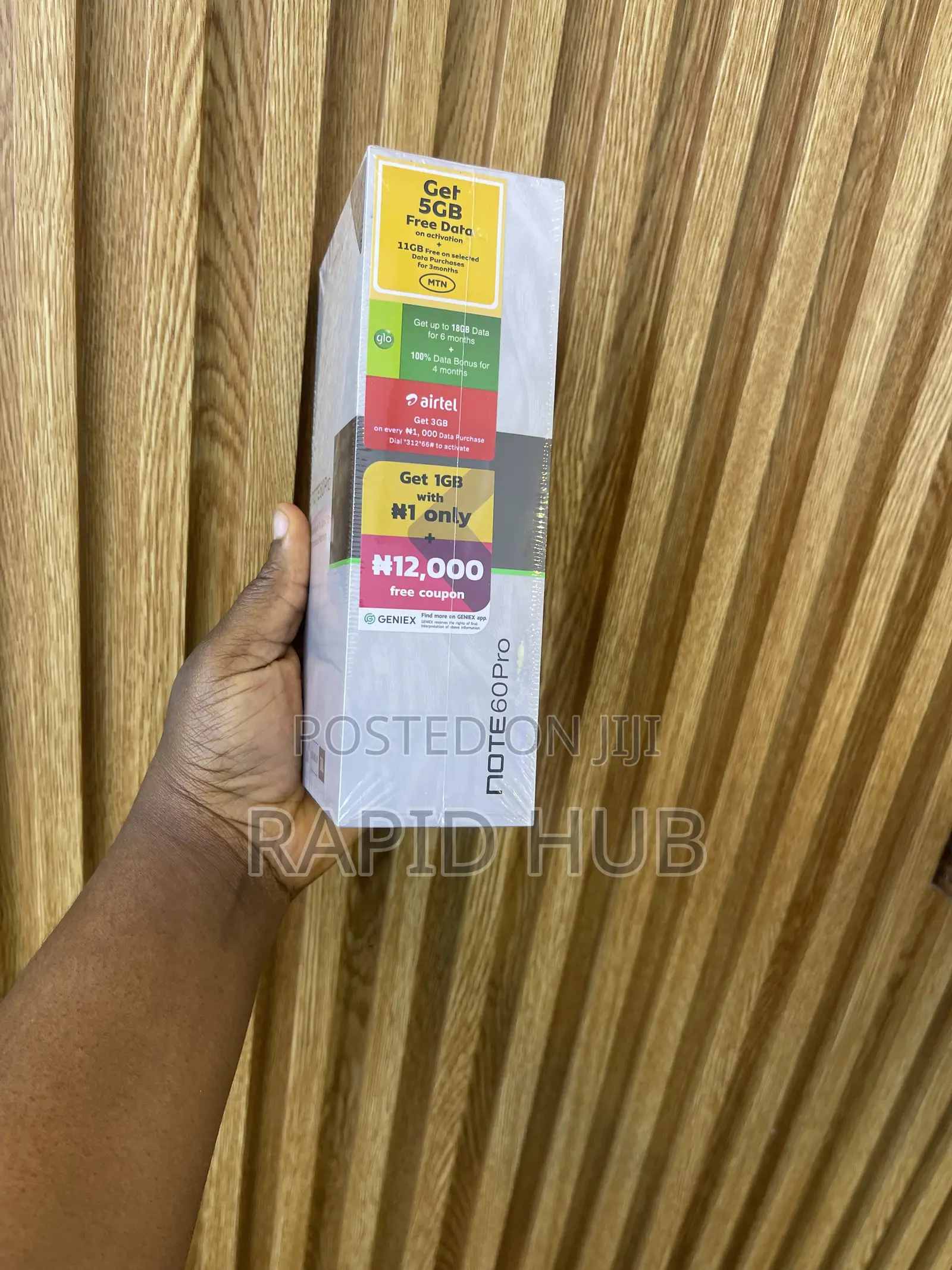 New Infinix Note 60 Pro 256 GB Black