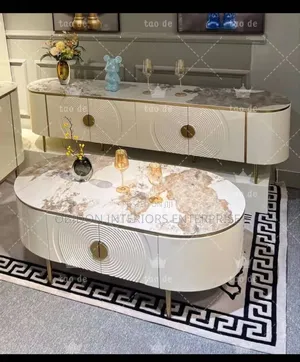 Complete Set of Center Table and Tv Stand