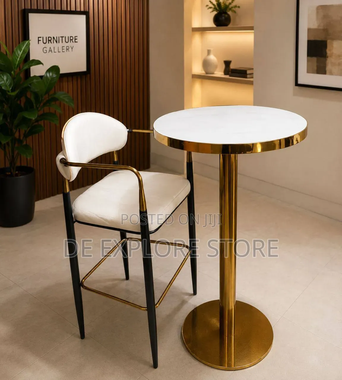 2 Tall Bar Stool and Bar Table