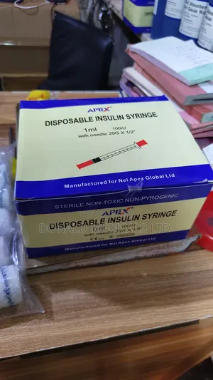 Insulin Syringe - (100 Pieces Per Box)