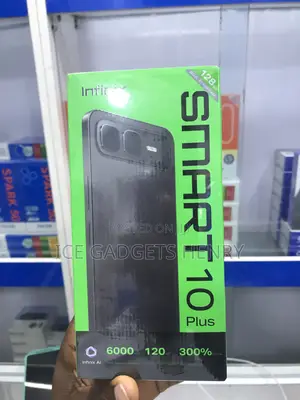 New Infinix Smart 10 Plus 128 GB Black