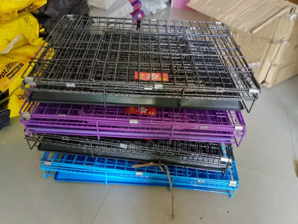 Cage, Pet Carrier , Collar+ Leash