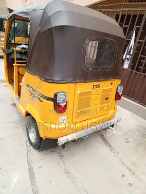 TVS King Deluxe Plus iTouch Start 2021 Yellow