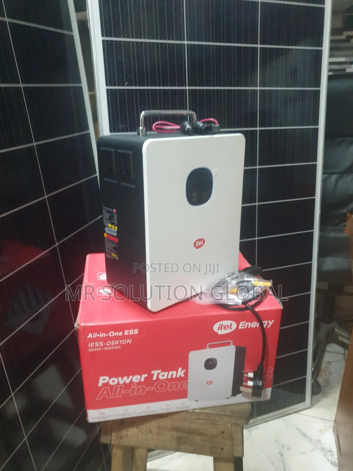 Powerful 1kwh Itel Solar Generator With 500w Output