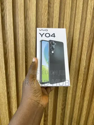 New Vivo Y04 128 GB Black
