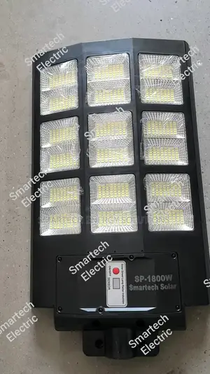 Smartech Sp-1800w Remote Control Led Solar Street Light Square Eye
