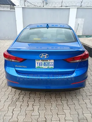 Hyundai Elantra 2017 Blue