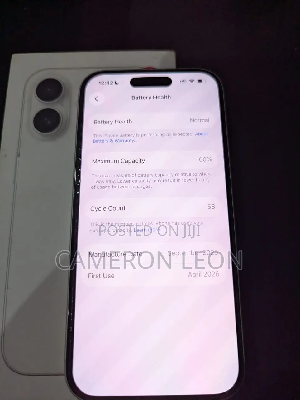 Apple iPhone 16 128 GB White