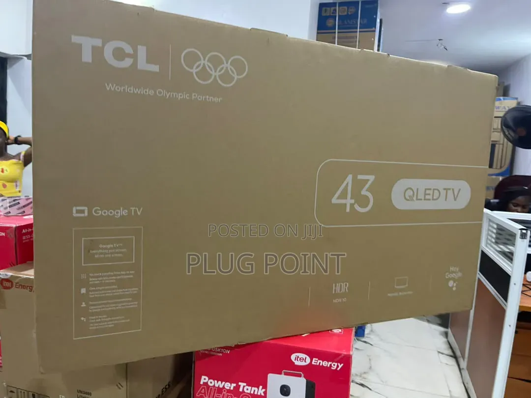 TCL 43-Inches Quantum Dot Smart Tv With Sleek Design