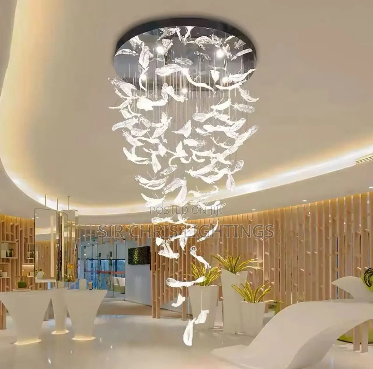 Luxury Crystal Chandelier – Modern Elegant Ceiling Light