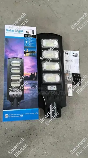 Smartech Sp-400w Remote Control Led Solar Street Light Round Eye