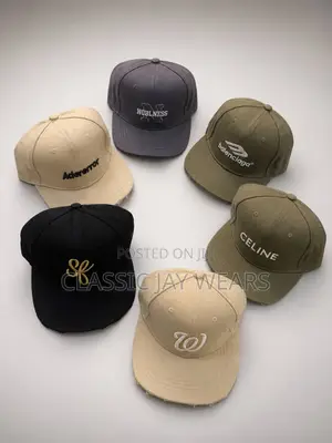 Stock Baseball Face Cap