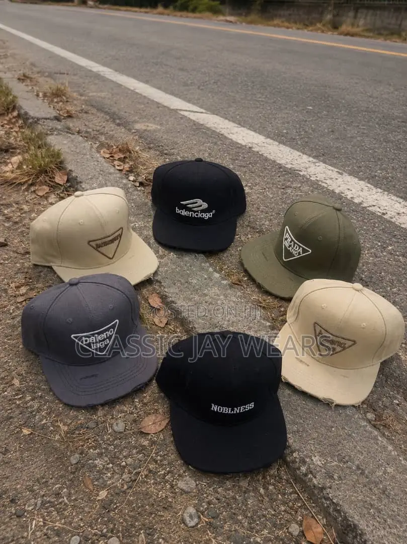 Stock Baseball Face Cap