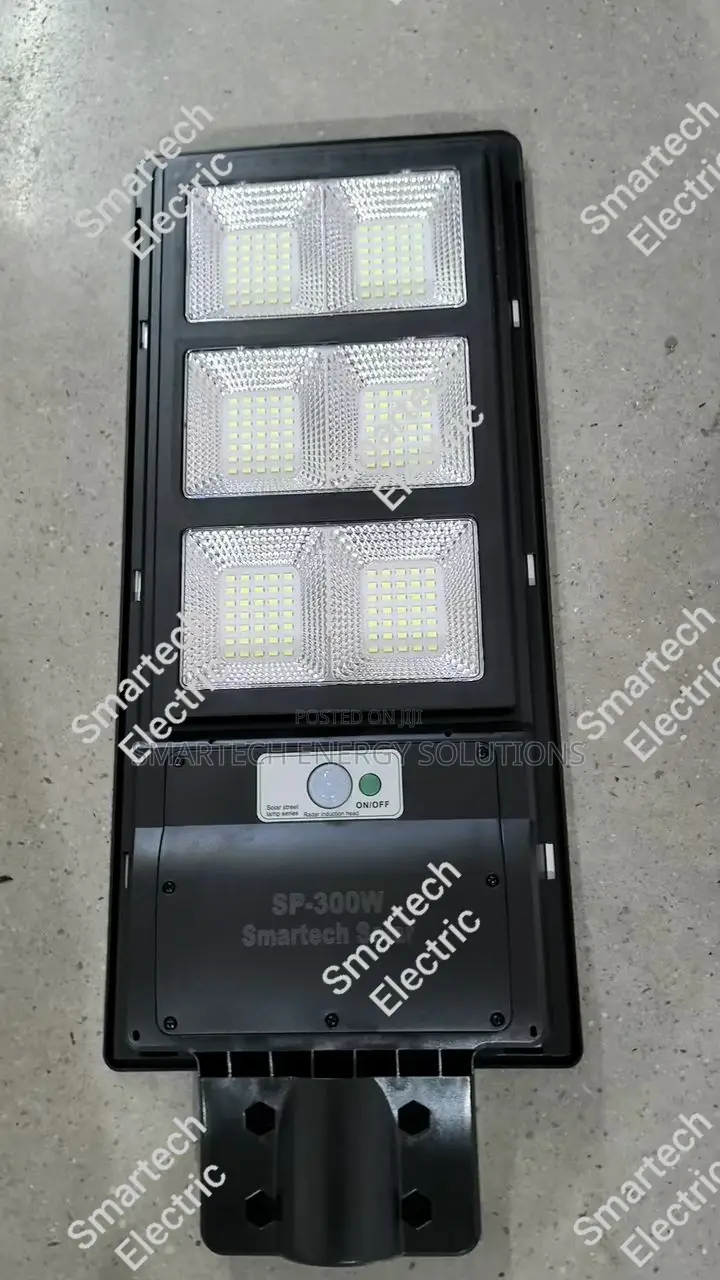 Smartech Sp-300w Remote Control Led Solar Street Light Square Eye