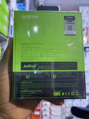 Oraimo Powernova L21 20000mah 30w Fast Charging Power Bank