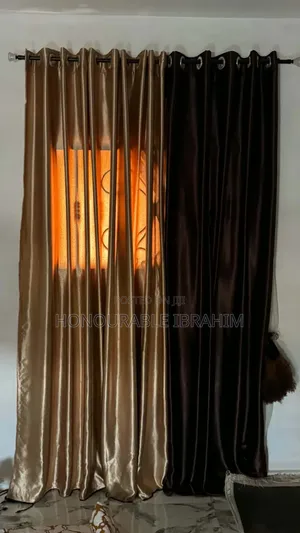 Curtain With Rods