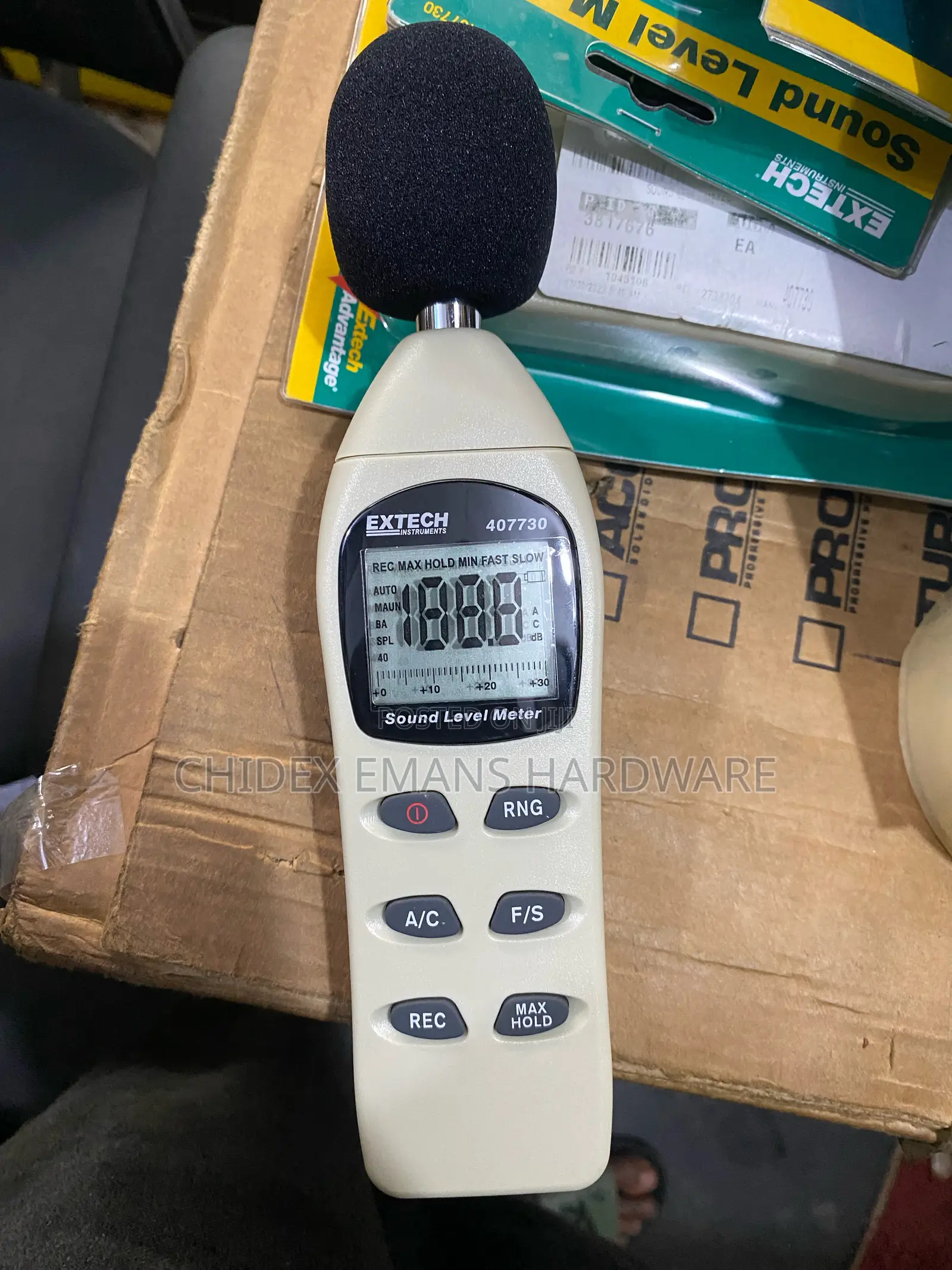 Extech 407730 Digital Sound Level Meter