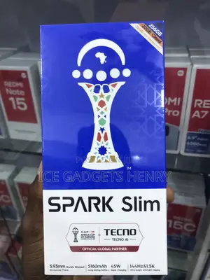 New Tecno Spark Slim 256 GB Black