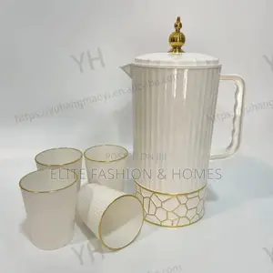 Plastic Water Jug With 4cups