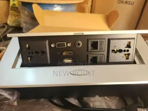 Conference Table Power Socket Box – Hdmi, Universal Power Outlet