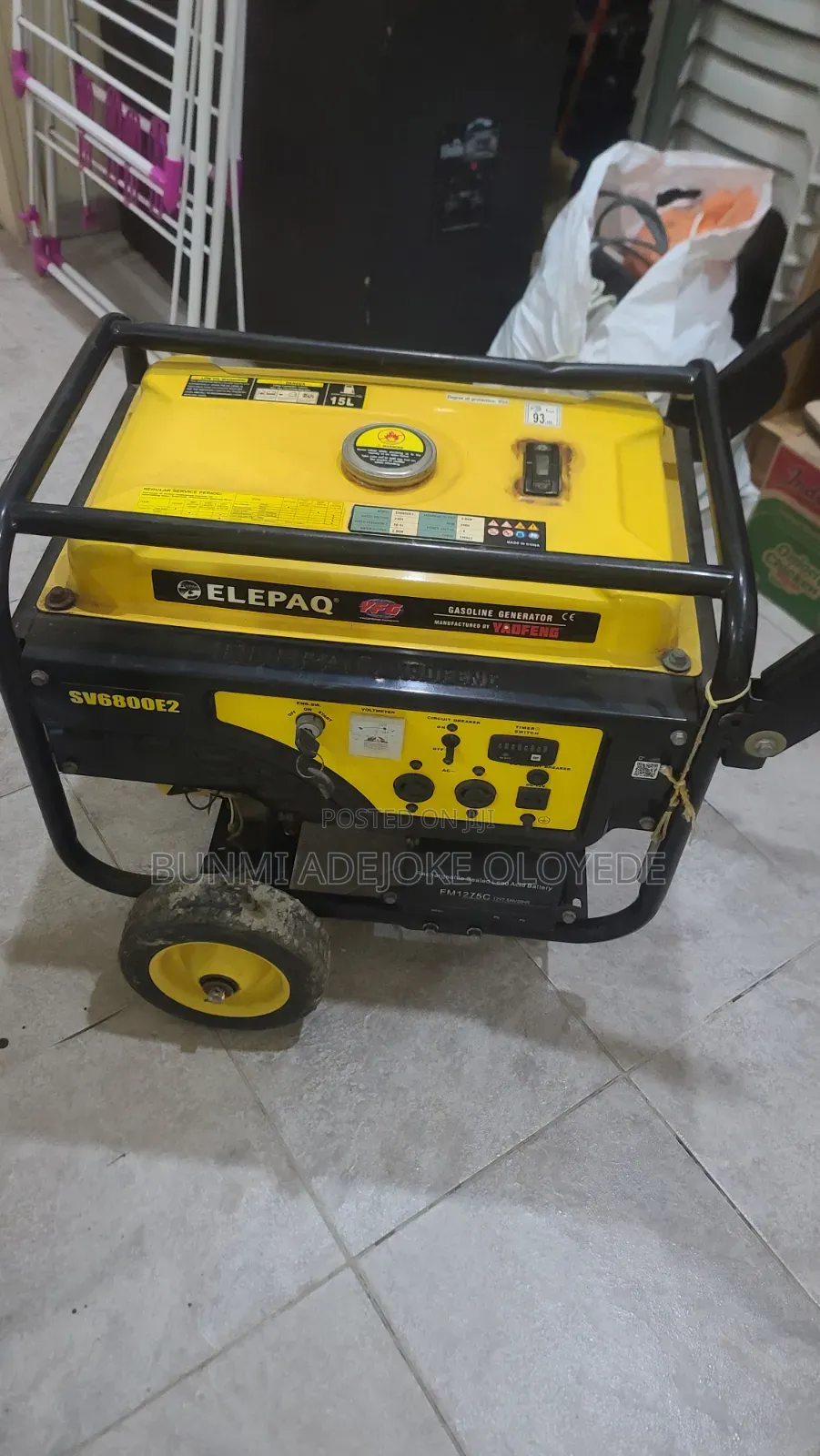 Elepaq Sv6800e2 Generator
