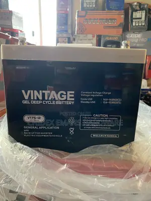 Vintage Vt75-12 Gel Deep Cycle Battery
