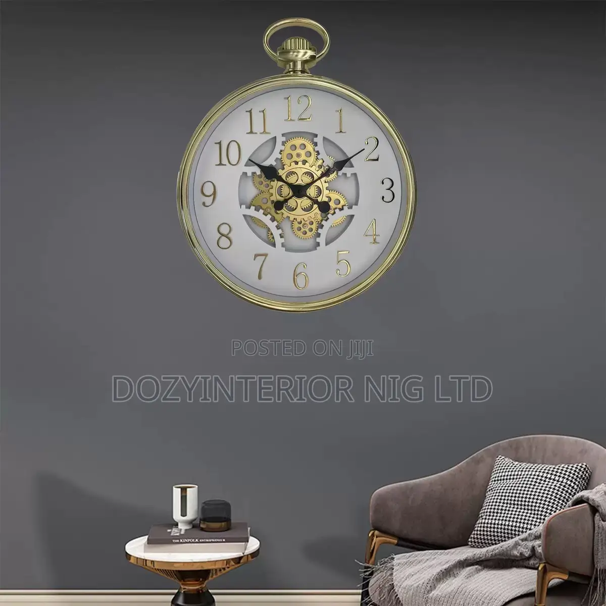 Dynamic Gear Wall Clock