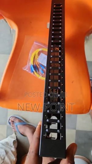 48 Port Fiber Optic Patch Panel With Splice Tray – Rack Mount Odf