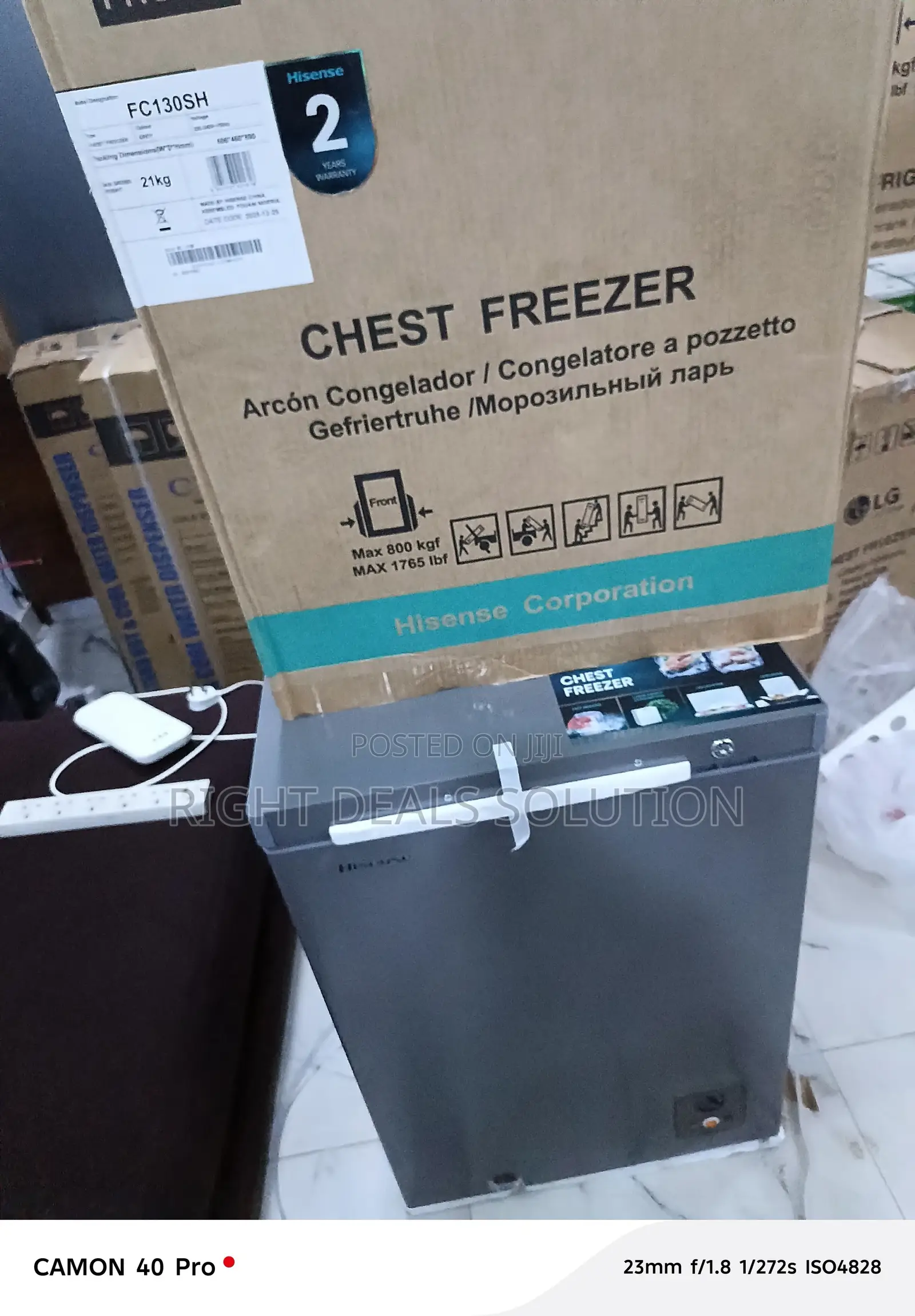 Energy-Efficient Hisense Deep Freezer