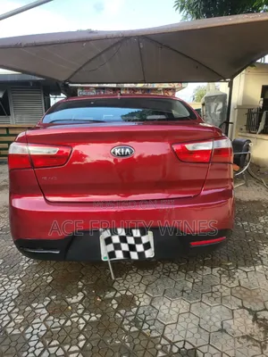 Kia Rio EX 4dr Sedan (1.6L 4cyl 6A) 2014 Red