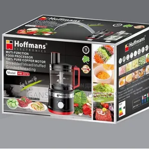 Hoffmans 5-in-1 Multifunctional Food Processor (Hm-2076) - 1000w