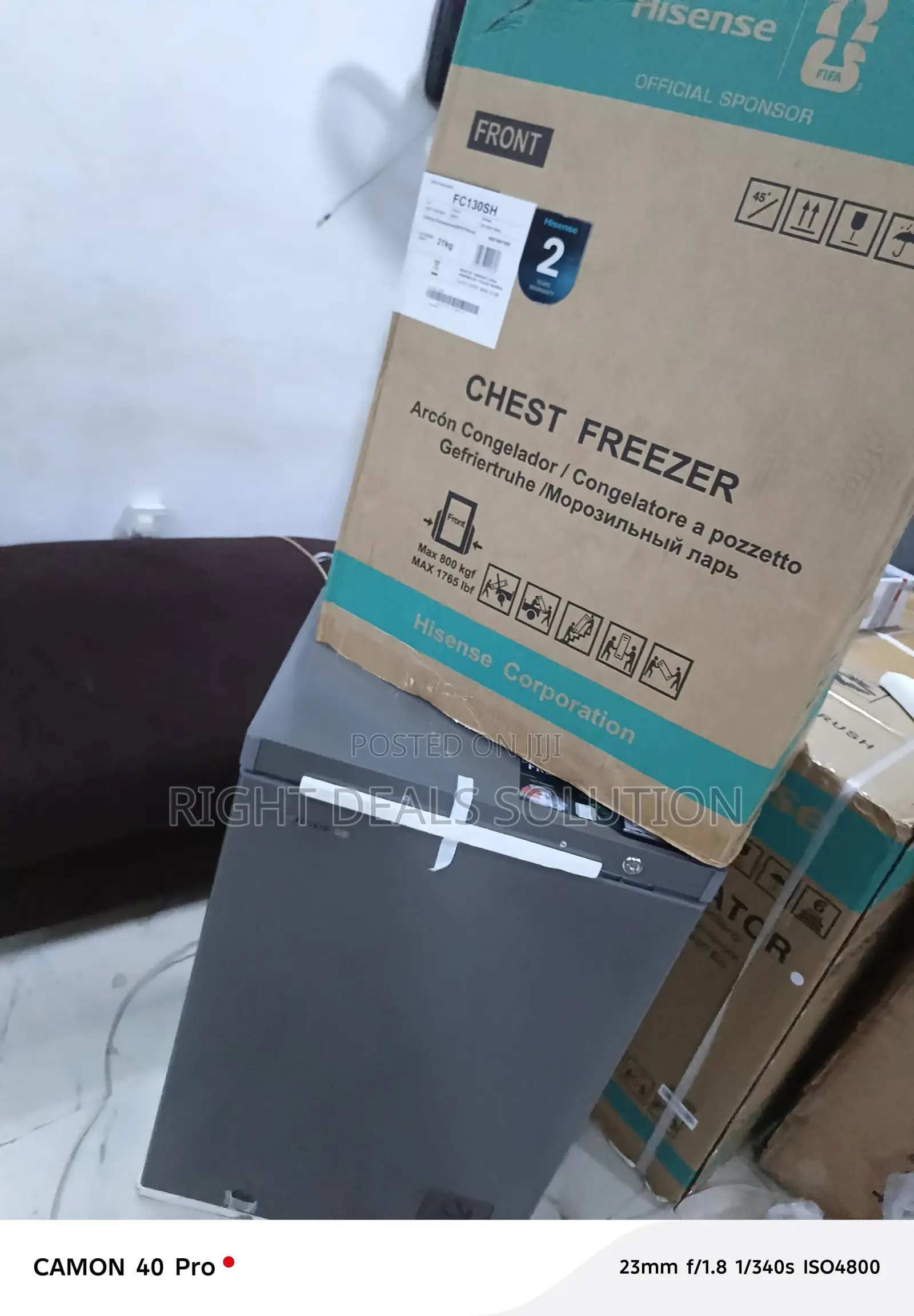 Hisense Chest Freezer- Built for Conviences