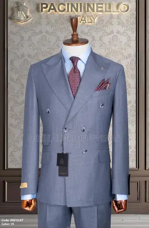 Exclusive Italian Double Breasted Suits
