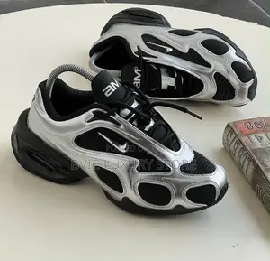 Nike Am Silver Mixed With Black Color